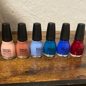 Sinful Colors Nail Polish Set of 6